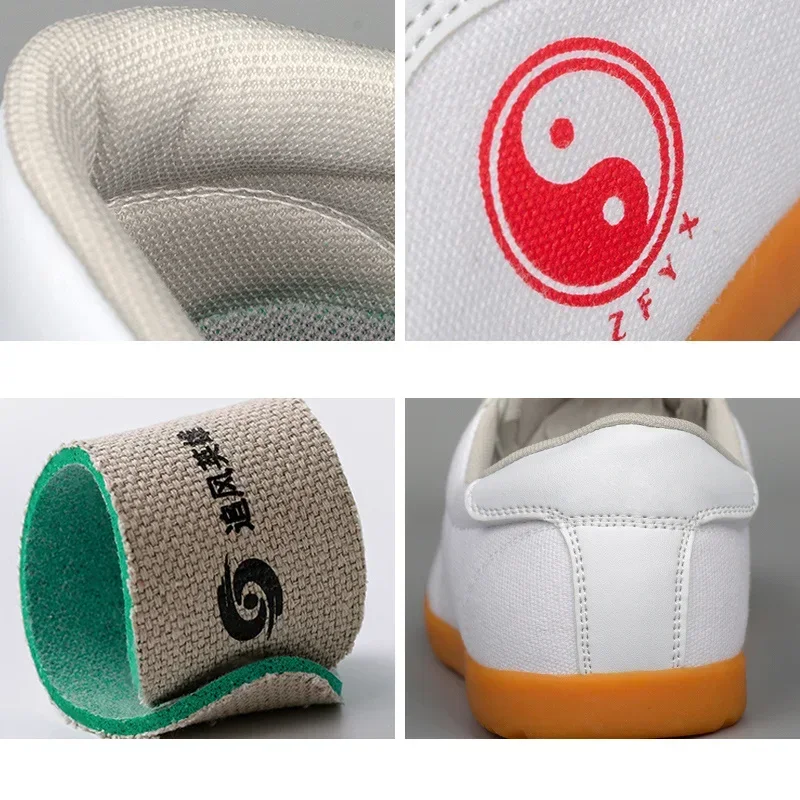 キャンバスカンフー太極拳シューズ武術シューズ武術スポーツスニーカーユニセックスフリーフレキシブルメンズレディースデイリーカジュアルウェア