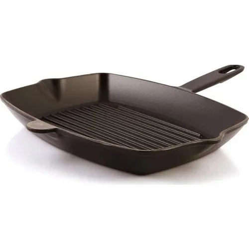 Aryıldız Cast Iron Grill Pan 26*32 Black