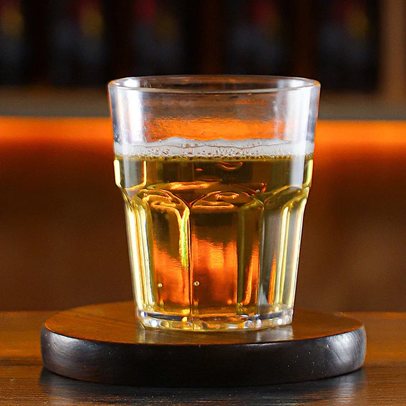 أكواب البيرة البلاستيكية الاكريليك شفافة مقاومة للسقوط أكواب سميكة النبيذ بار KTV الأعمال أكواب الشرب قابلة لإعادة الاستخدام لوازم المطبخ #4