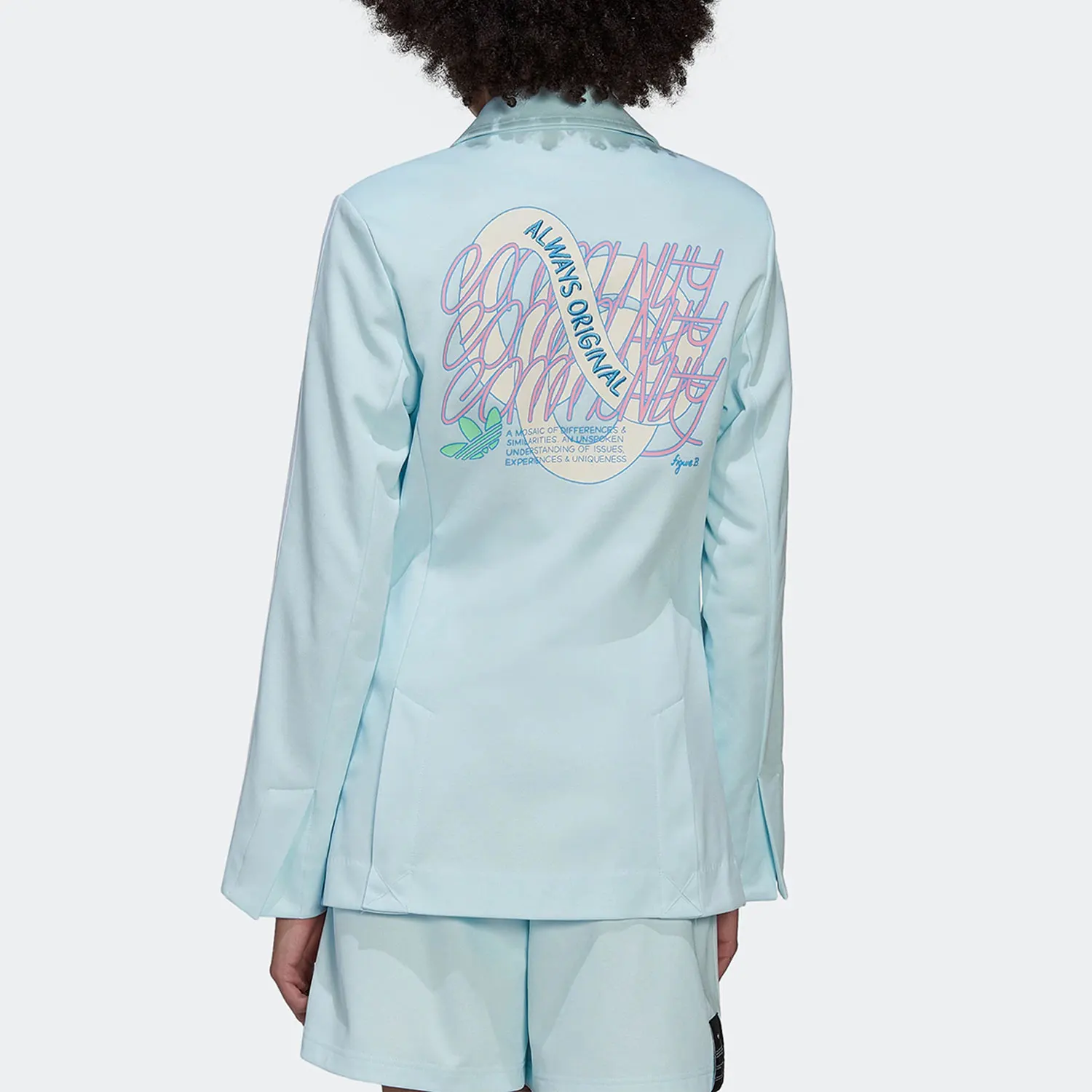 Adidas Official Authentic Women's BLAZER Casual Suit Jacket HT3758