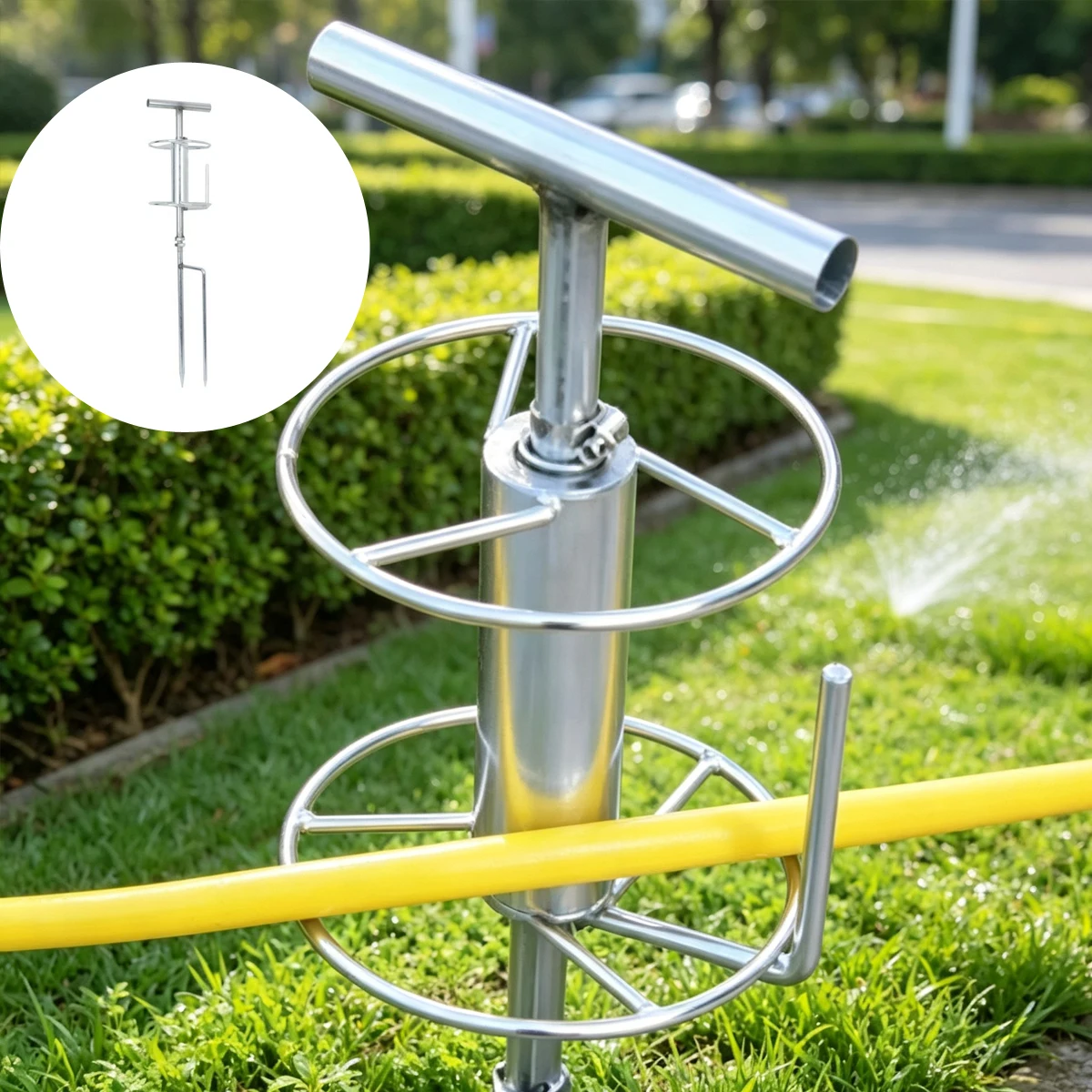 Garden Hose Guide Stakes Home Water Outdoor Accessories Car Washing Roller Lawn Watering High Pressure Irrigation Pipe Hoses the
