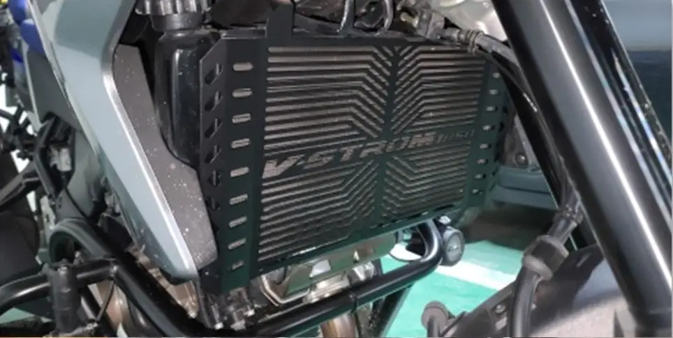 Para suzuki V-STROM1050 guarda radiador dl 1050 vstrom 1050xt dl1050 2020 2021 2022 2023 grade de radiador guarda capa protetor