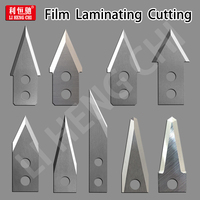10pcs Mefu LeFu LINGPAI FAYON Dmais AT MBF Laminator Cut Triangular Knife Cutter Film Cutting Laminating Machine Blade End Mill