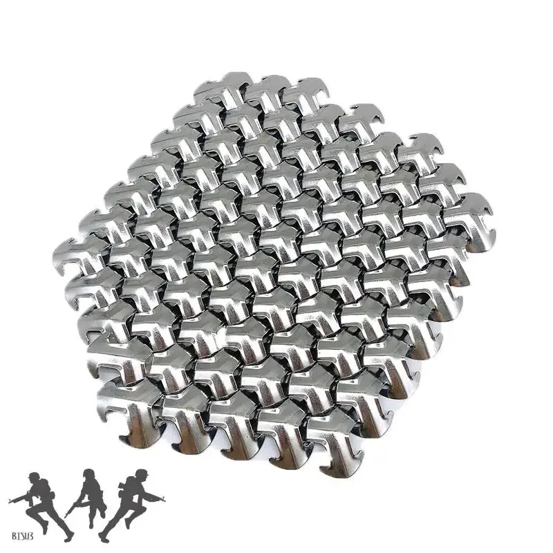 100 Stück Rüstungsstück Rüstung Krawattenstück chinesischer Stil Rüstung hausgemachtes DIY-Zubehör