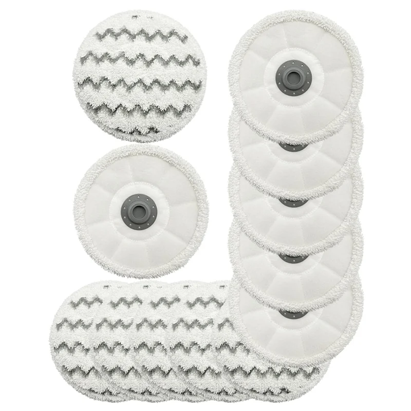 

Y42A-12Pack вращающиеся подушечки для швабры, замена для Bissell Spinwave Smartsteam 3897A, чистящая паровая швабра