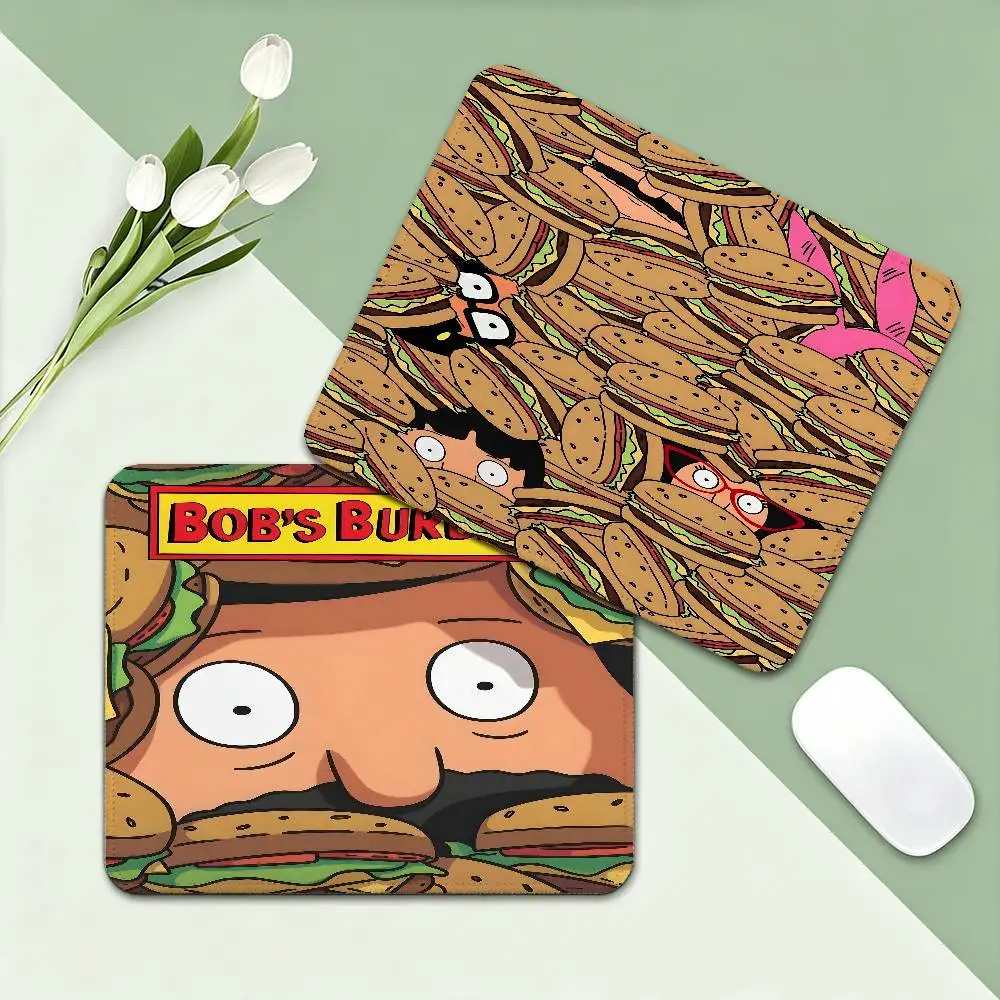 B-Bobs B-Burgers Cartoon Custom Skin Office Student Gaming Thickened Pad Non-slip Cushion Mouse Pad for PC Computer Table