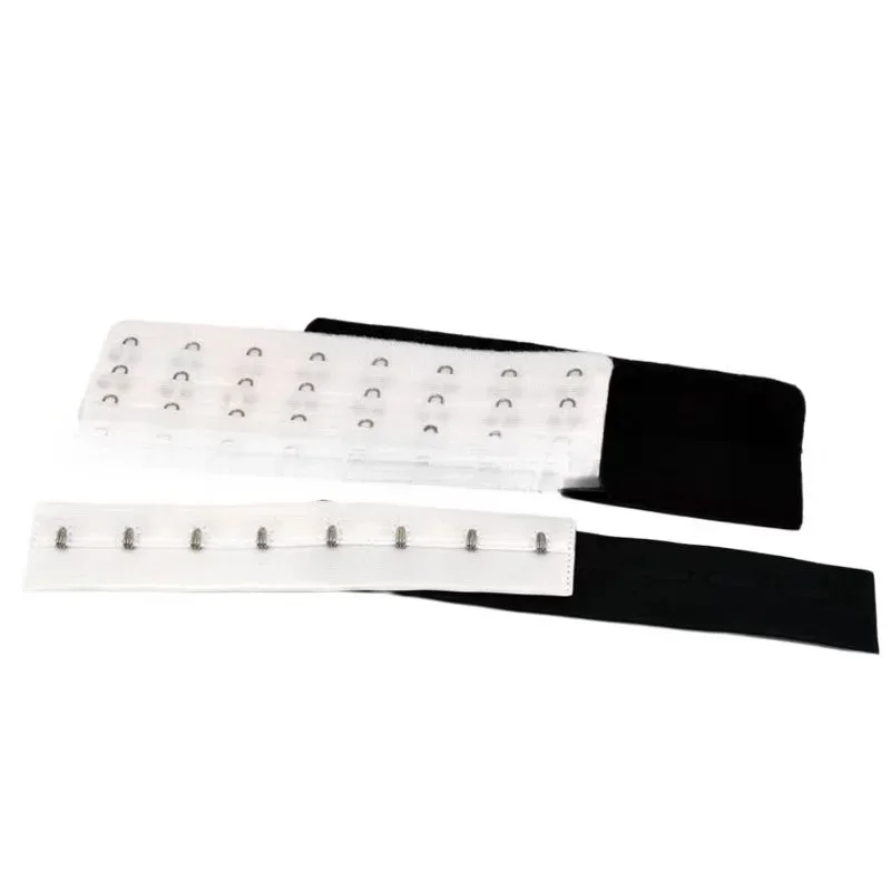 

50 компл./лот 3x8 15 см, удлинитель бюстгальтера с крючками и глазами, нижнее белье с пряжкой на спине, женское корректирующее белье, аксессуары для одежды для фитнеса на животе