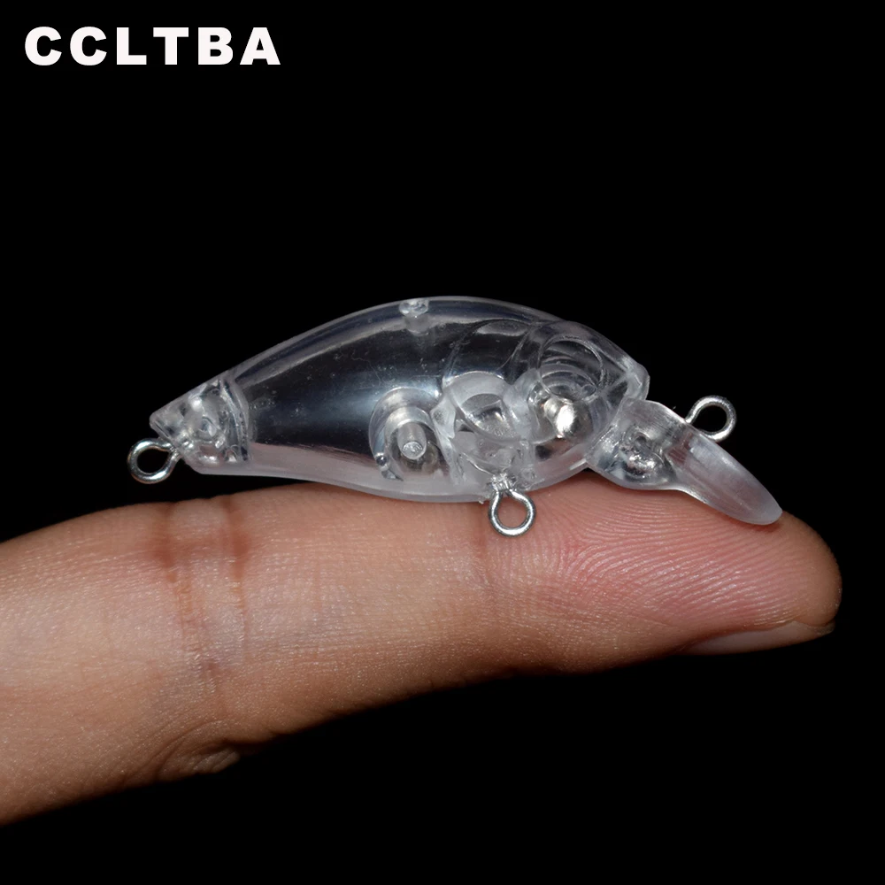 

CCLTBA 20 шт./лот мини заготовки для рыбной ловли, жесткие искусственные приманки «сделай сам», воблеры, Неокрашенная кренкбейт, гольян, карандаш, снасть, приманка