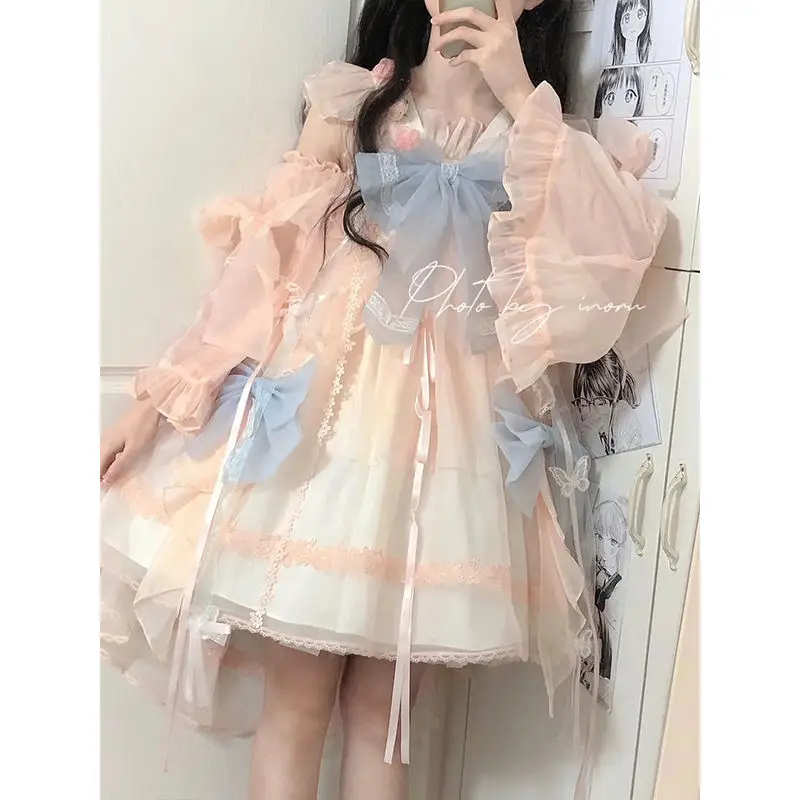 [Zweites Haar] süßes und schönes Lolita-Kleid im chinesischen Stil, wunderschönes Kleid, Prinzessinnen kleid