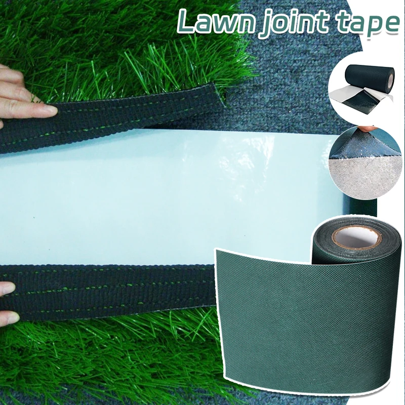 

Artificial Grass Self Adhesive Tape Synthetic Turf Seaming Kindergarten Stadium Lawn Fix Joining Tape Garden Carpet Decorative