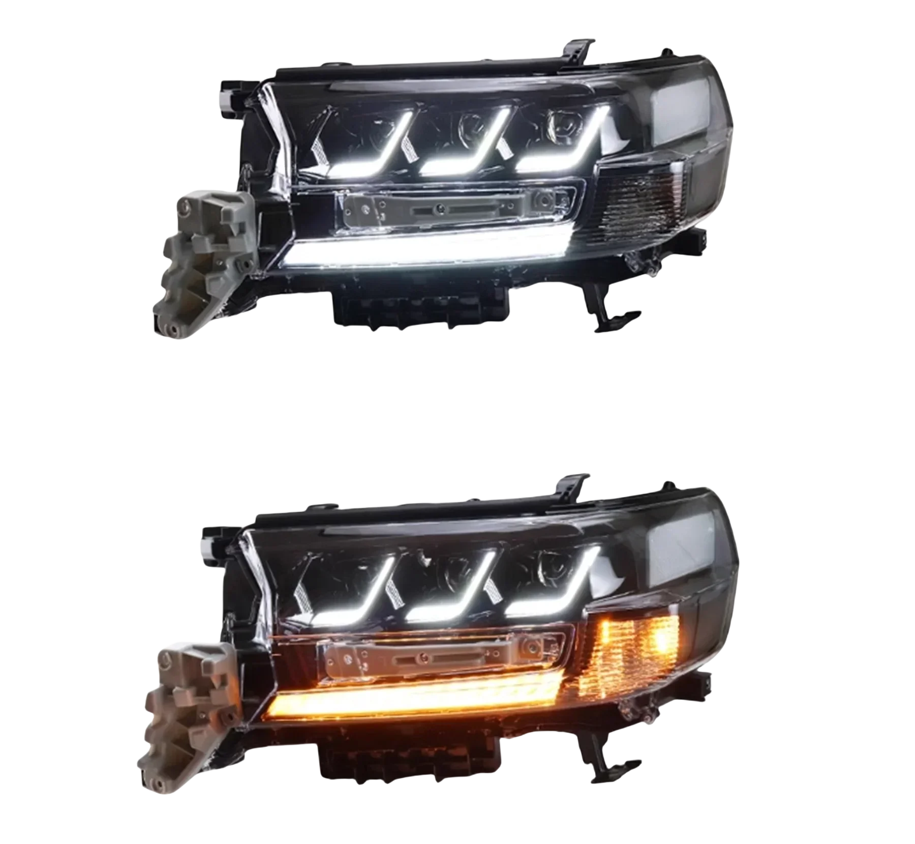 

Led Headlight for Toyota Land Cruiser 16-20 Daytime Running DRL Headlamp Low High Beam Turn signal