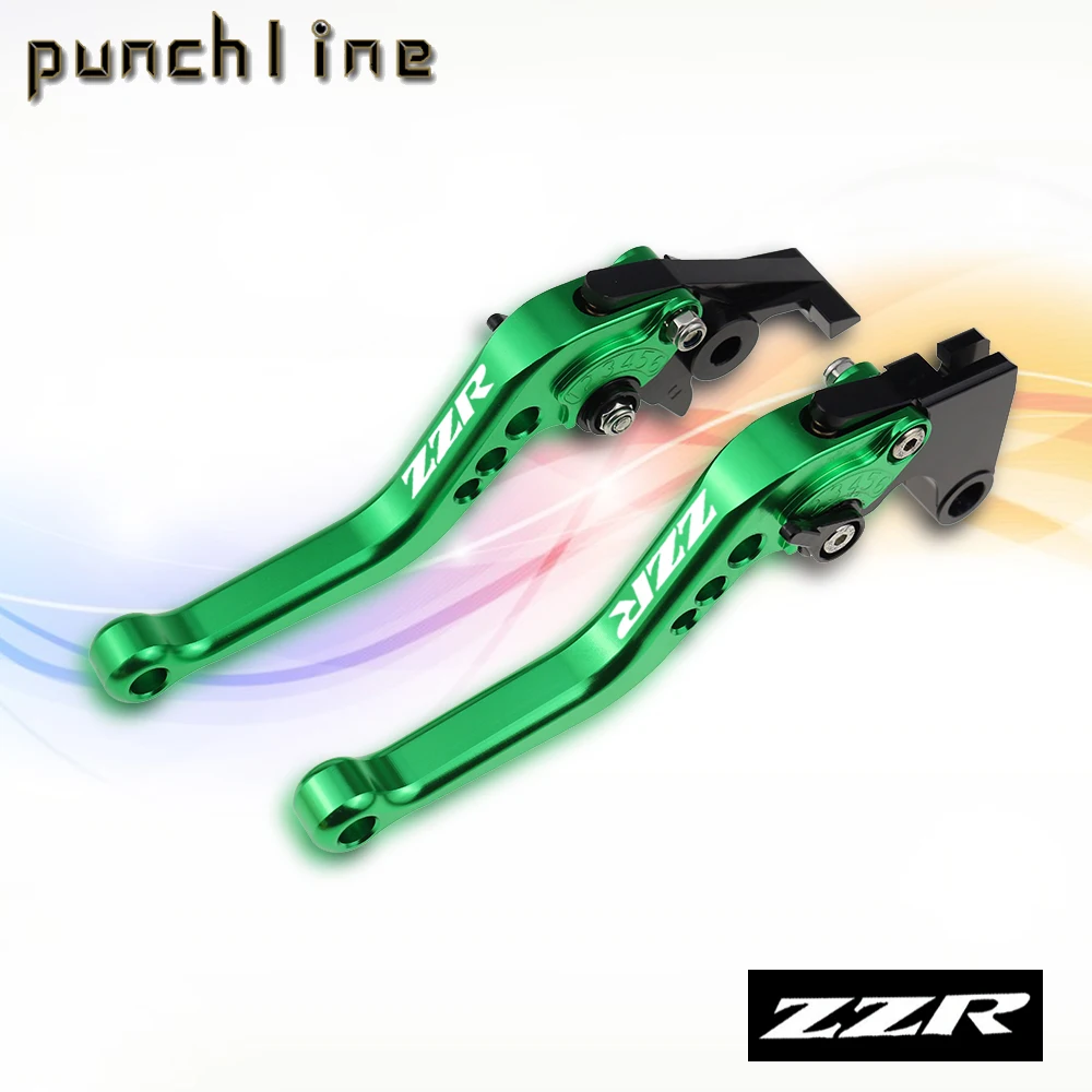 Fit For ZZR1100 ZZR 1100 ZZR-1100 1990-1992 Motorcycle CNC Accessories Short Brake Clutch Levers Adjustable Handle Set