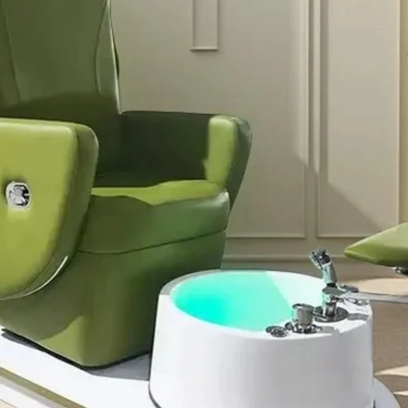 

Armchair Salon Pedicure Chair Footrest Pump Seven-color Professional Aesthetic Silla Plegable Hair Salon Equipment Furniture
