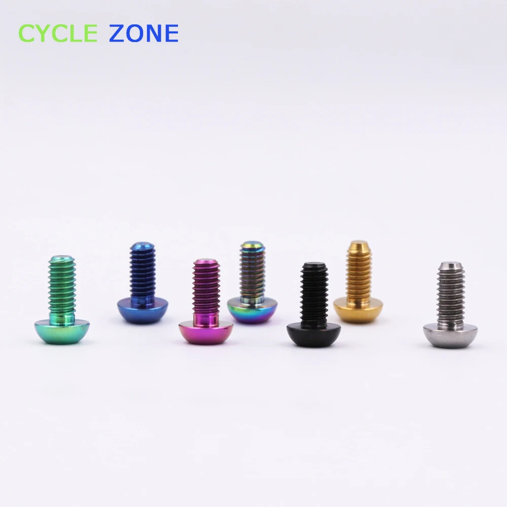 Top Quality M5x12mm Titanium Ti Bottle Holder Bolt Bike Bicycle T25 M5*12mm Water Bottle Cage Screw