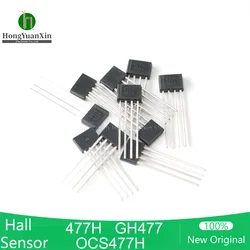 10Pcs/477 Hall Element MA477 MH477 ATS477 FS477 477A Single Turn Fan Hall Sensor