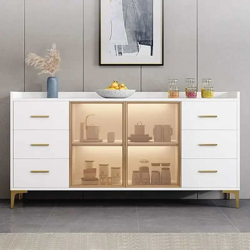 

Modern Sideboard Cupboard Storage Cabinet Buffet Cabinet with Storage Large Buffet Cabinet Kitchen Coffee Bar Display Furniture