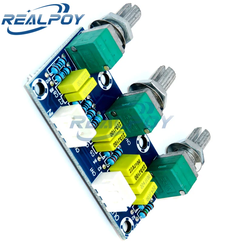 XH-M802 Passive Tone Board Amplifier Preamp Power Module Low High Sound Adjustment Electonic Diy Electronic PCB Board
