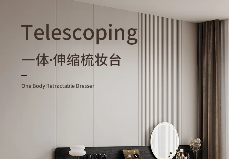 مكتب خزانة إيطالي بسيط 2 في 1 طاولة مكياج كبيرة 2025 غرفة نوم جديدة نهاية صندوق طاولة مكياج السرير