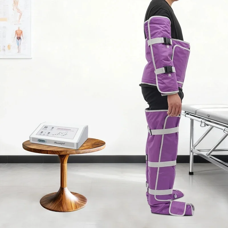 100V-120V/60HZ Electric Air Pressure Massage Machine 50L/Minute Air Pump Slimming Suit 50W Multifunctional Body Massager