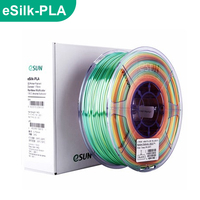 Esun  eSilk-PLA Rainbow Multicolor filament for 3D printer