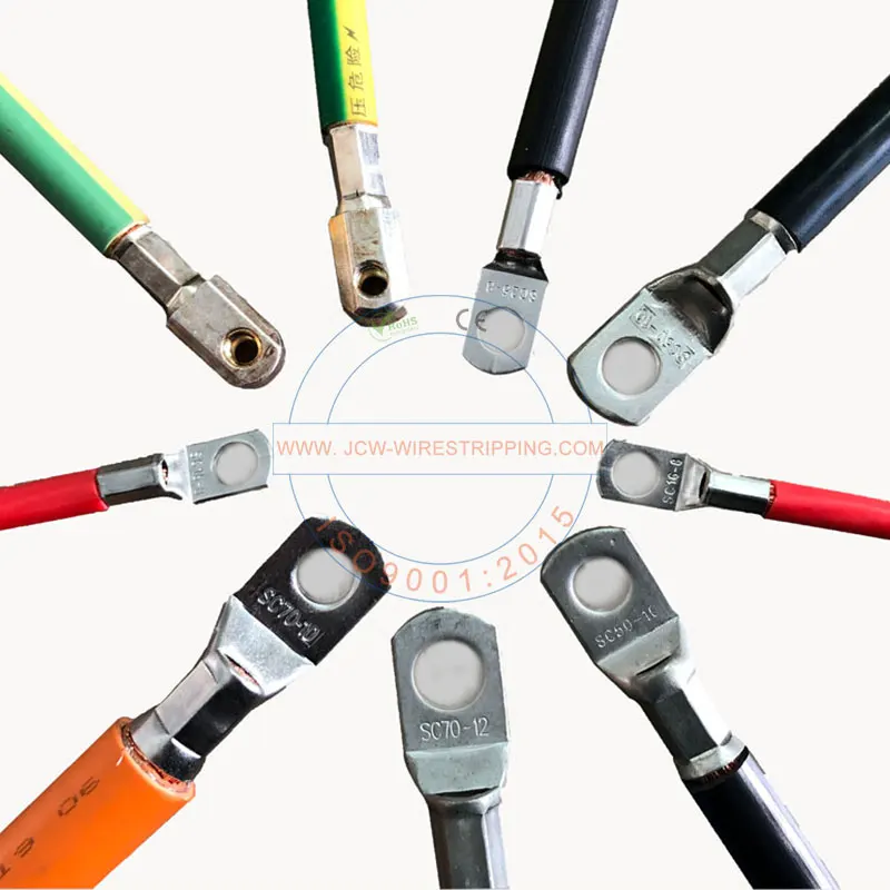 JCW-10TH High Quality Automatic Cable Lug Crimping Tools Pneumatic Terminal Crimp