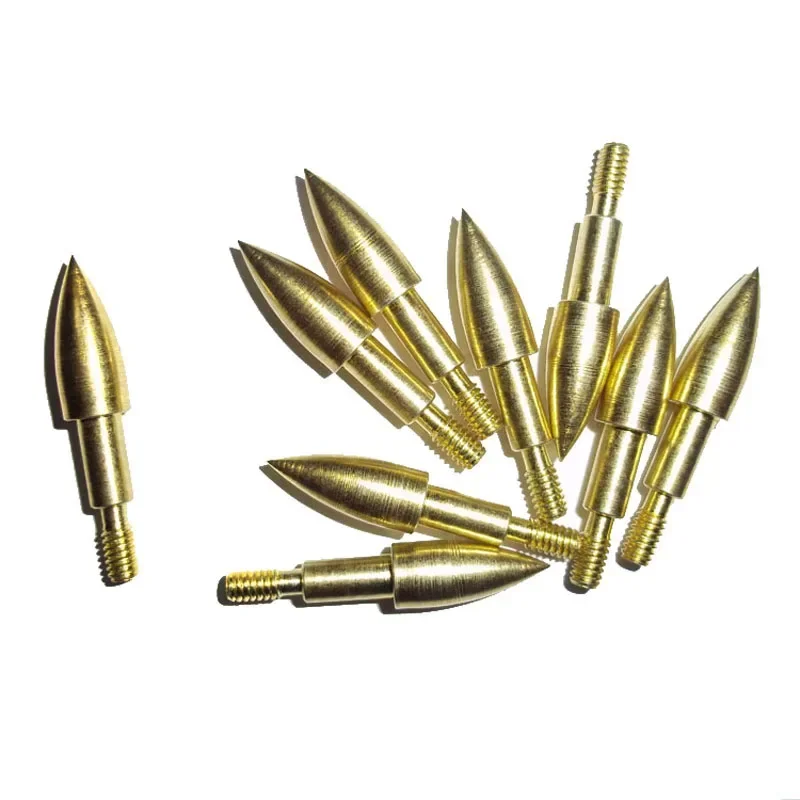 Linkboy Archery 12pcs Arrowheads Arrow Point Target Tips 75gr 90gr 100gr +12pcs Arrow Insert Compound Bow Hunting