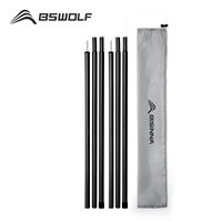 BSWolf 115CM/150CM Tent Pole Outdoor Camping Folding Awning Rod Support Stand Pole Tent Extending Door Frame Tent Accessories