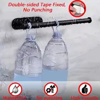 Kitchen Paper Towel Holder Adhesive Tissue Hanger Toilet Roll Paper Dispenser Cabinet Storage Napkin Rack Bathroom Accessories 5