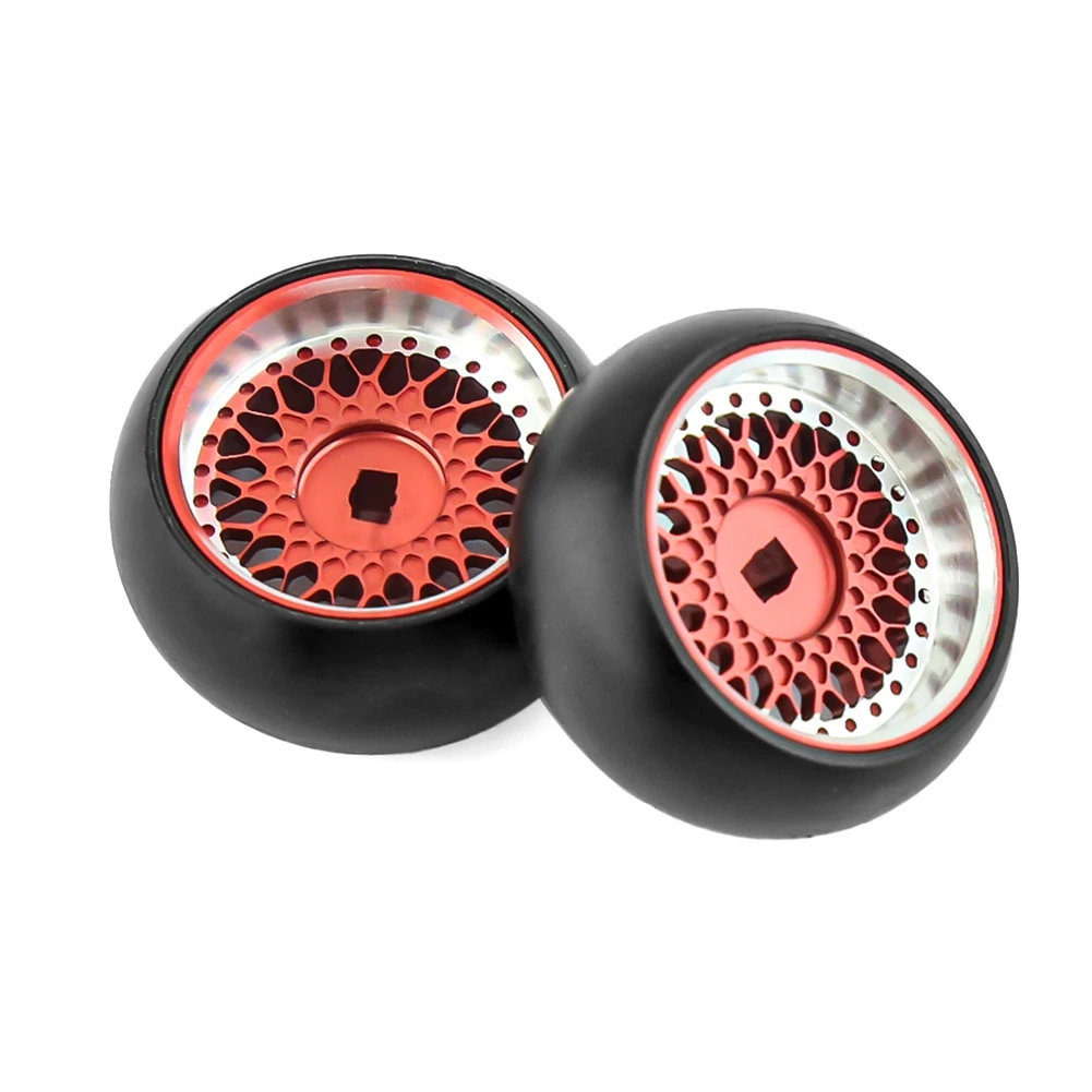 

A19Q-Hard Plastic Drift Tire Tyre Metal Wheel Rim For Wltoys 284131 K969 K989 Kyosho Mini-Z 1/28 RC Car Upgrades Parts