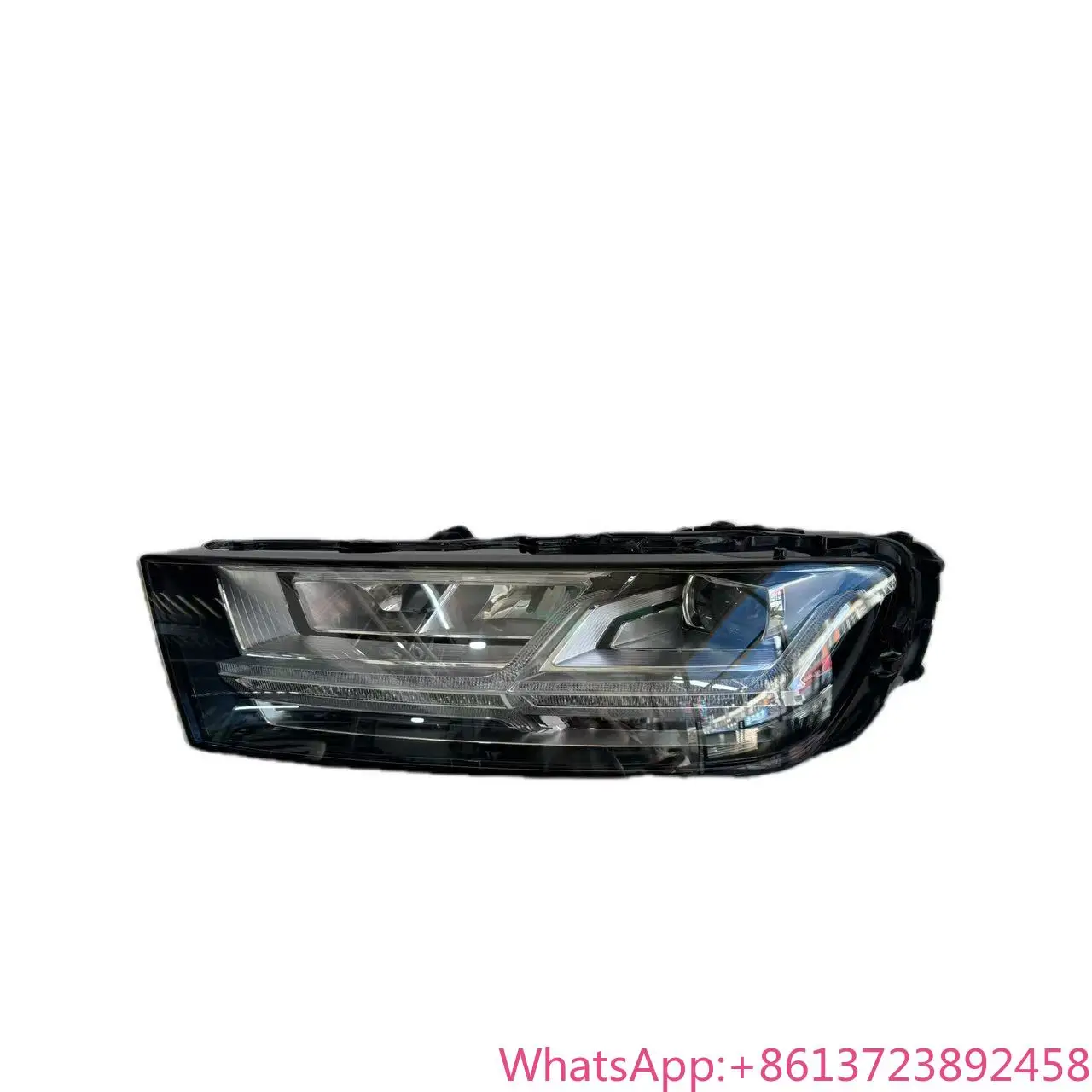 

For Audi Q7 Automotive Lighting System Secondary Luminescent Tube Headlights 2014-2019 Car Accessories