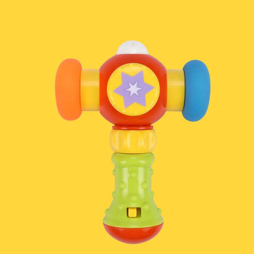 가벼운 음악이 나오는 아기 망치 두드리기 운동 장난감 12~18개월 유아 창의적 플라스틱 재미있는 장난감