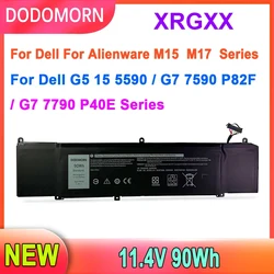 DODOMORN XRGXX 1F22N Battery For Dell For Alienware 2018 orion M15 M17 R1 P82F P40E P79F P37E Inspiron G5 5590 G7 7590 7790