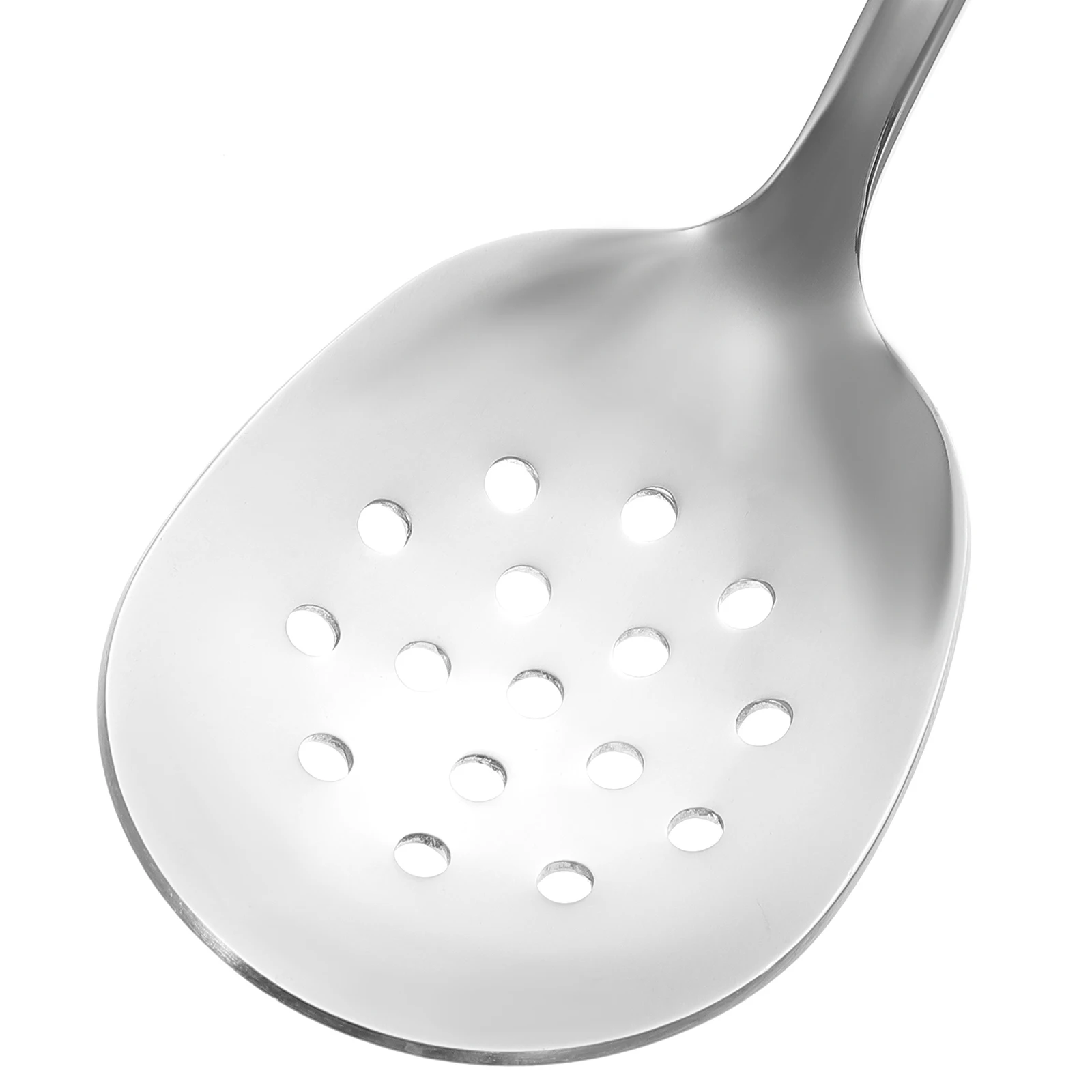

Stainless Steel Spoon Colander Hollow Soup Salad Food Serving Kitchen Gadgets Restaurant Hotel Use Easy Clean Cookware