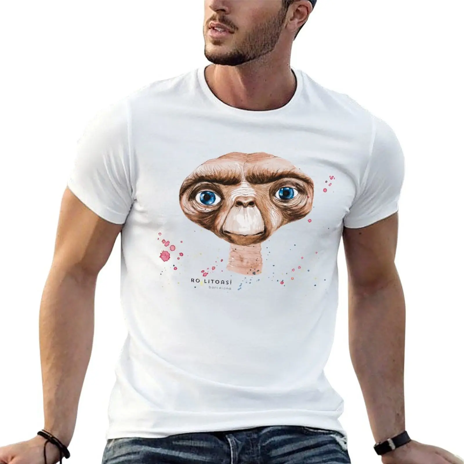 E.T. the Extra-Terrestrial T-Shirt sublime Funny t-shirts fruit of the loom mens t shirts