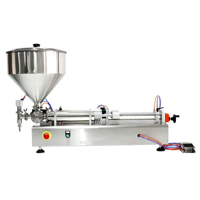 Horizontal Pneumatic Paste Filling Machine