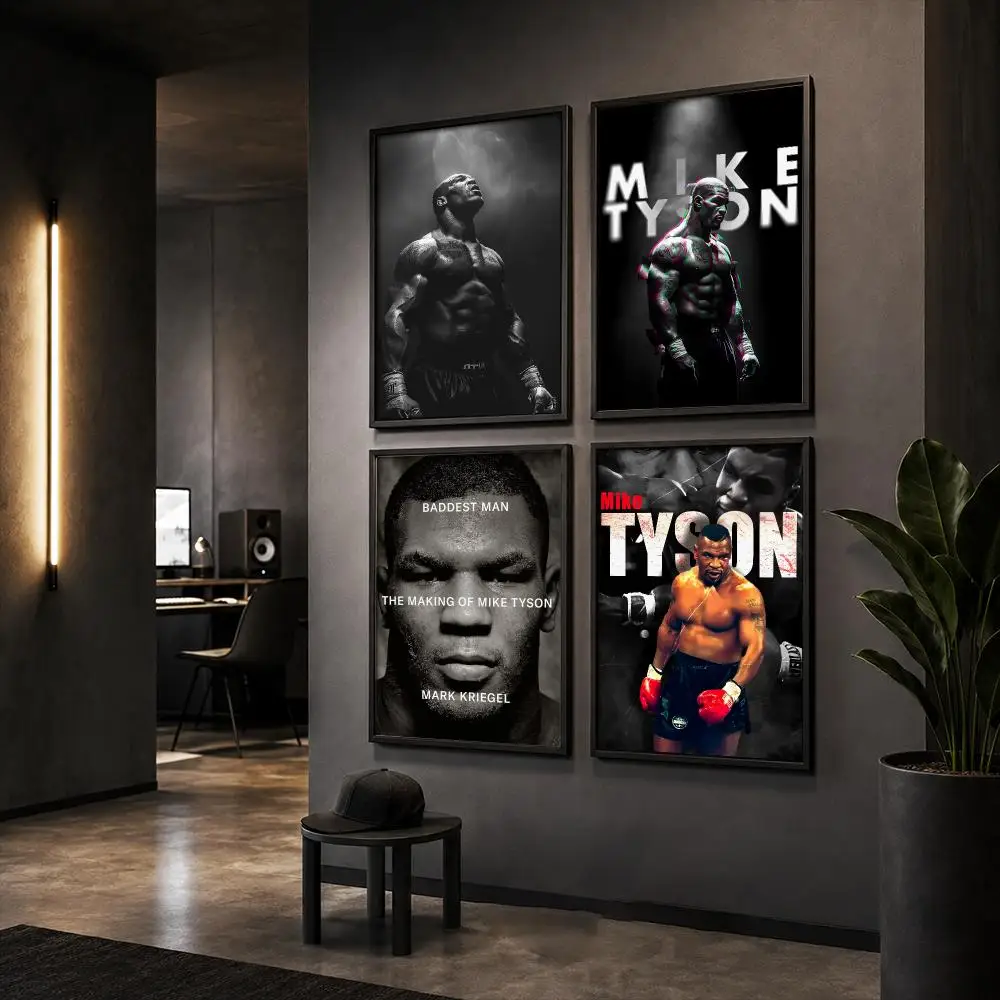 Boxing Legend M-Mike T-Tyson Poster Wall Art Print Sticker for Bedroom Living Room Dorm Office Modern Home Decor