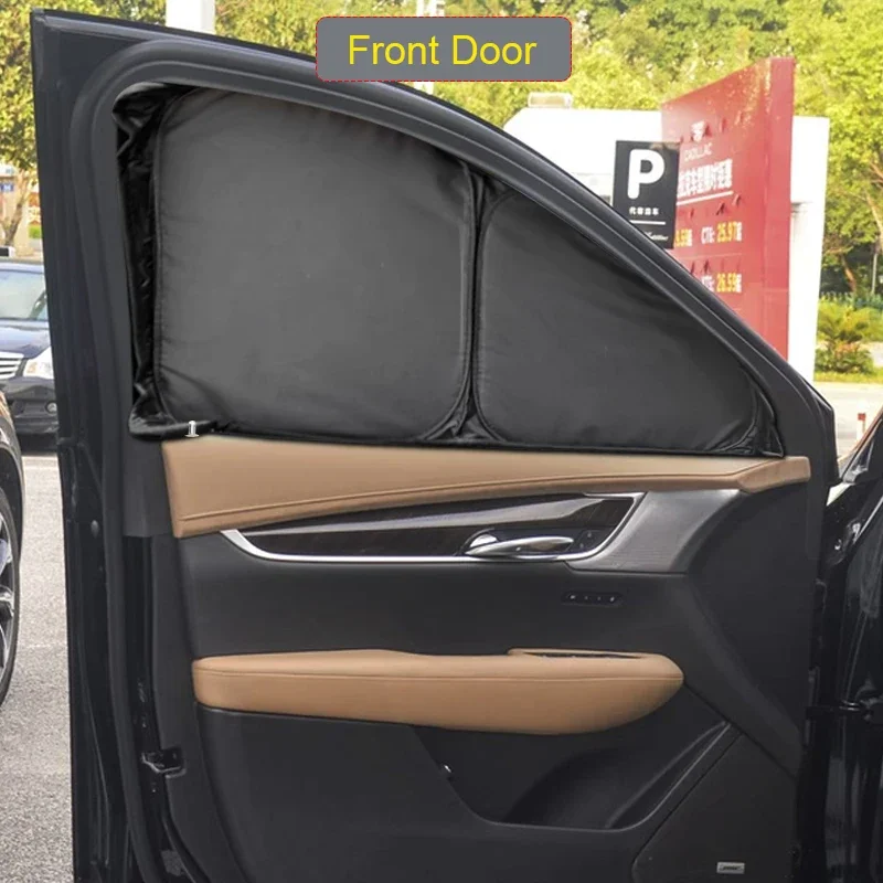 

Car Sun Protection Heat Insulation Privacy Sunshade Curtain For Cadillac XT6 2020-Present Auto Anti-UV Protect Cover Accessory