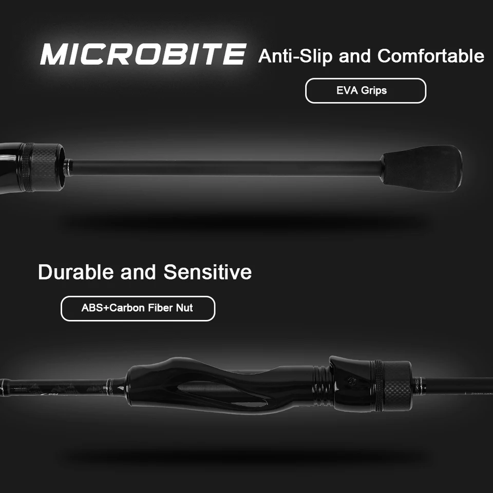 ミファイン MICROBITE AJING 釣り竿 チューブラーチップ 40T カーボン