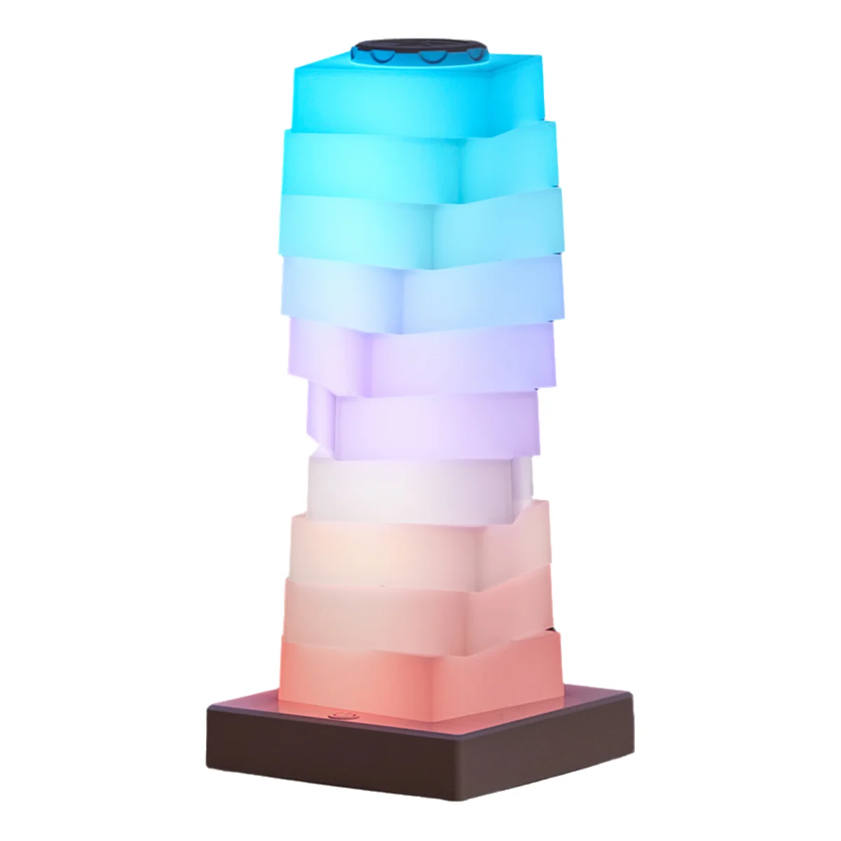 مصباح مكتبي متعدد الخطوات RGB 16 ديكور إضاءة LED يعمل باللمس لغرفة المعيشة