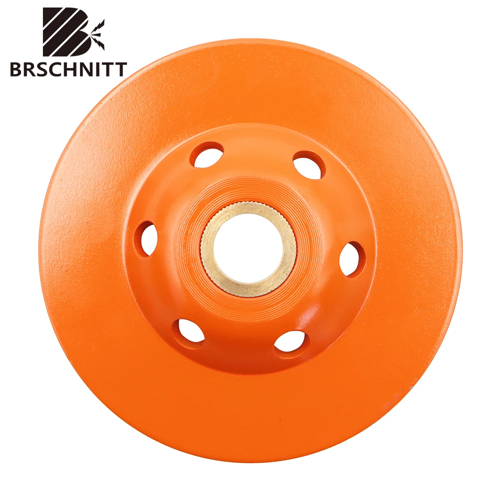 Imagem -02 - Brschnitt-diamond Grinding Wheels Polimento de Concreto Alvenaria Granito Mármore Turbo Hole Saw Roda Sinterizada 100 mm Diâmetro