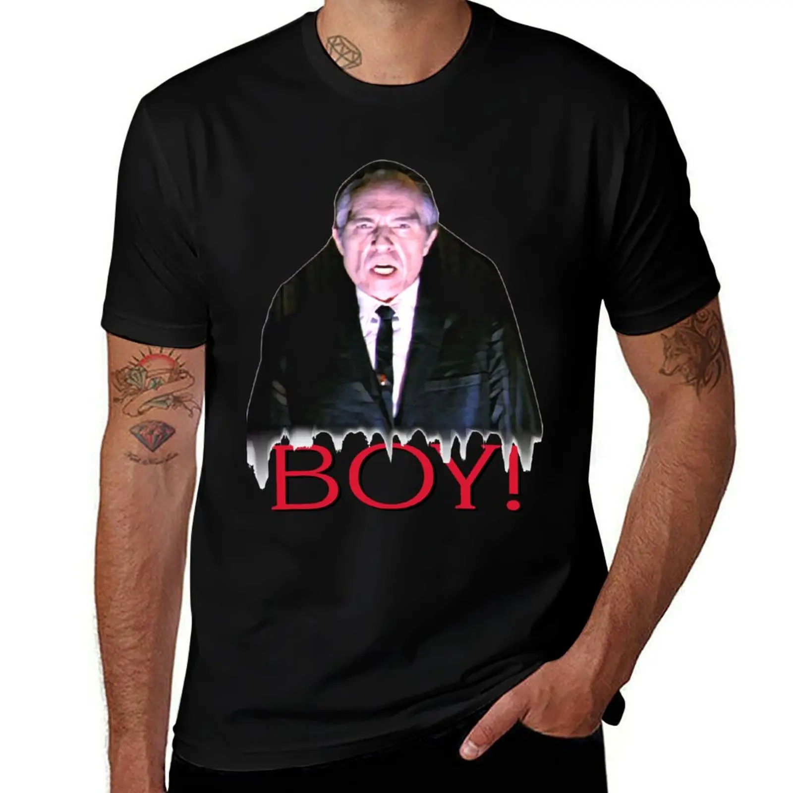 

PHANTASM Boy T-Shirt Short sleeve tee summer top men workout shirt