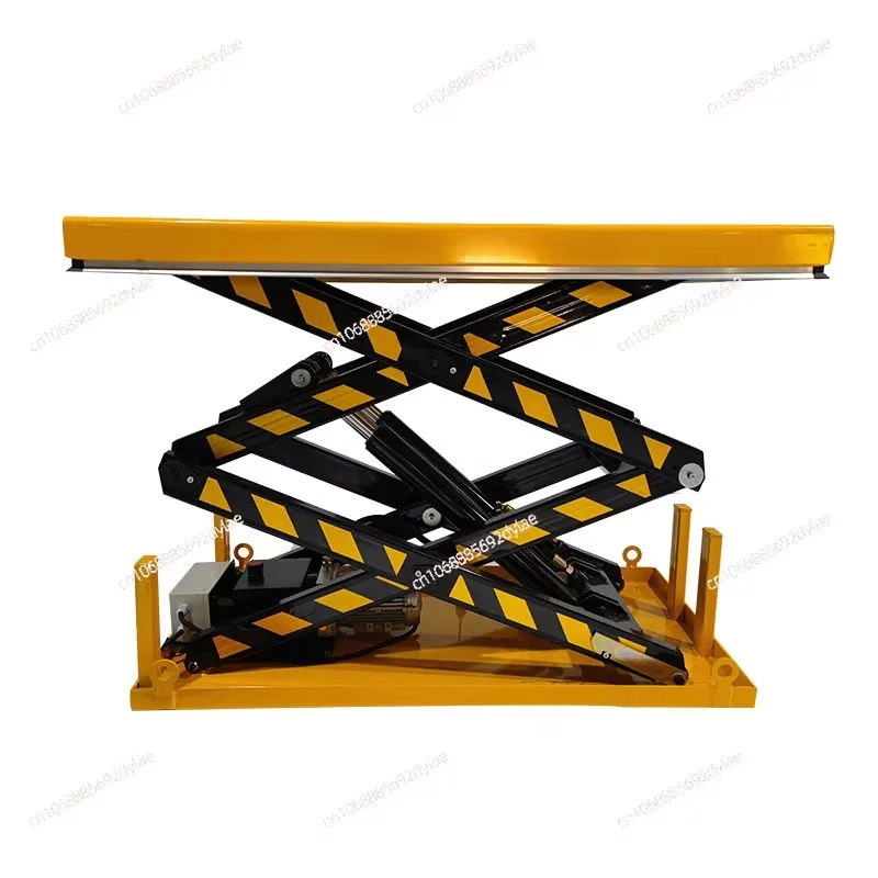 

Electric lifting platform, fixed hydraulic small loading and unloading lift, scissor lift, easy to move workbench