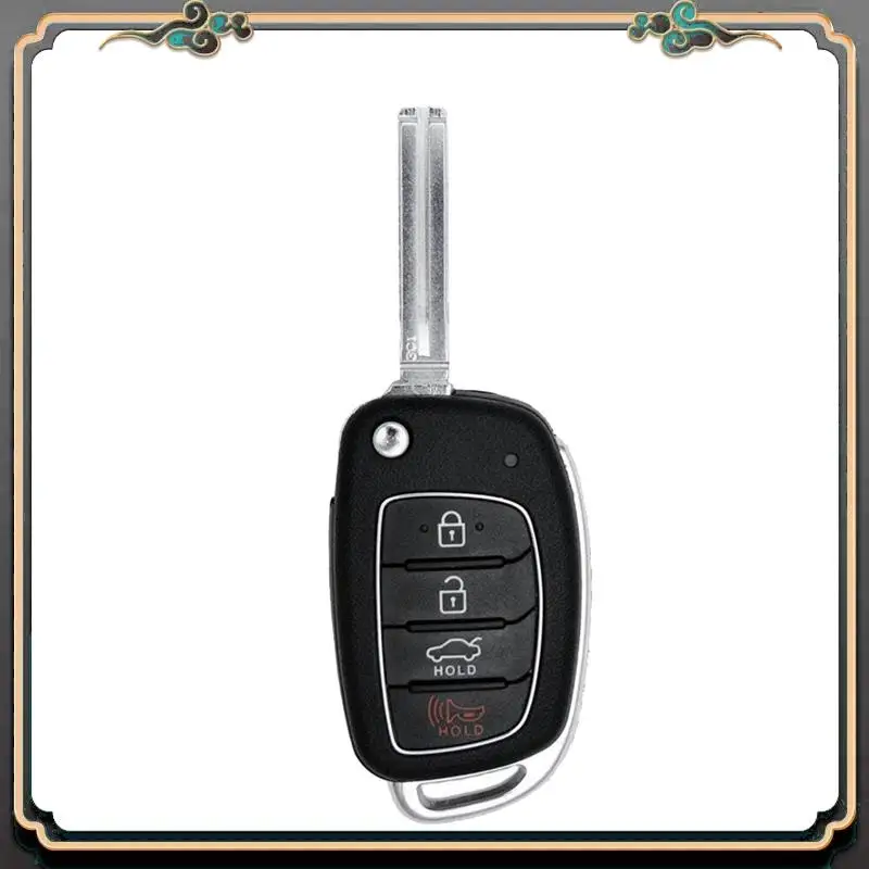 M45K-Automobile Remote Control Key 4-Button Car Key 433 Frequency ID: TQ8-RKE-4F25 For Hyundai Tucson 2015-2020 95430-D3010 Part