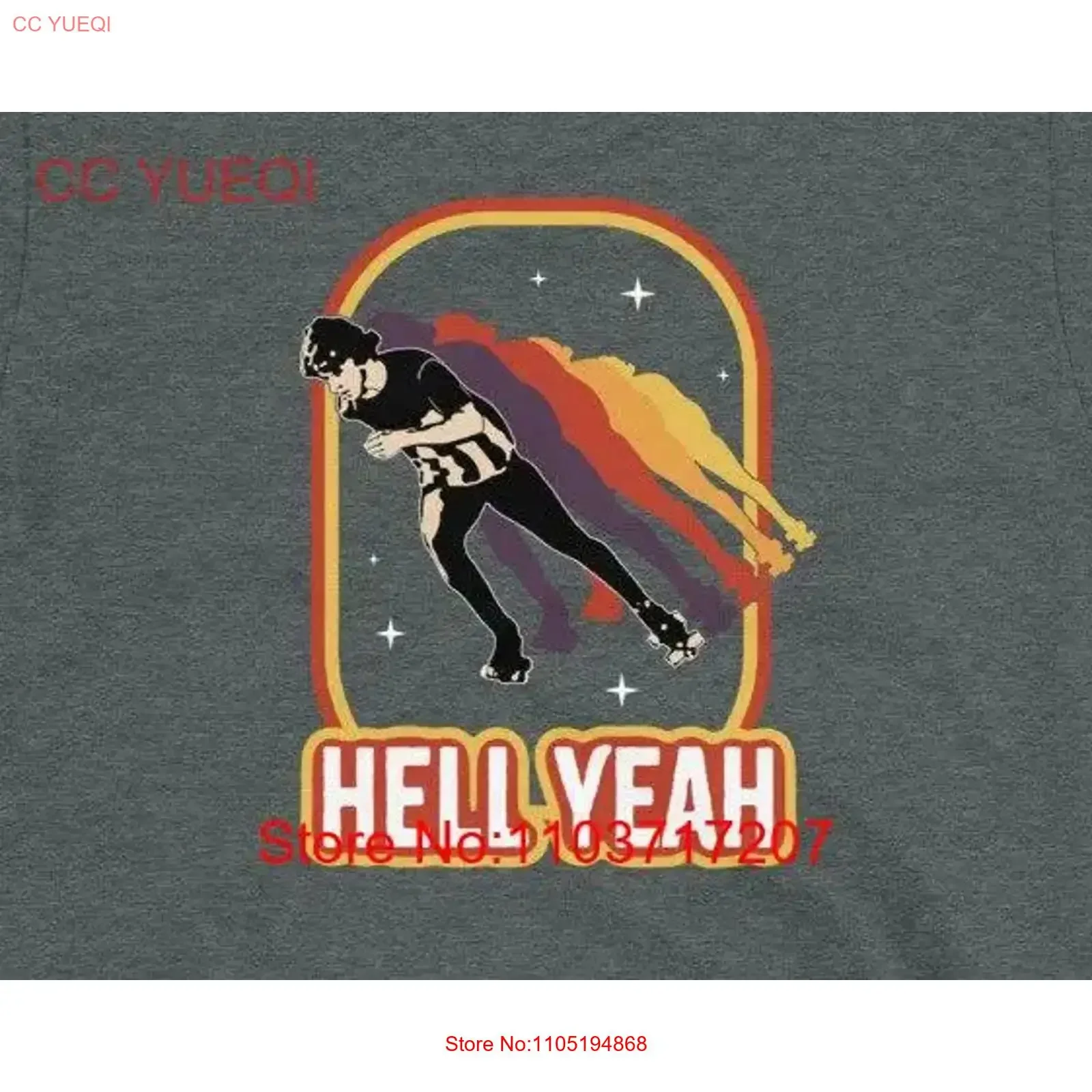 

Ретро футболка для катания на роликовых коньках Hell Yeah в винтажном стиле, винтажная стираная повседневная дизайнерская одежда с графикой, растянутая модная универсальная одежда