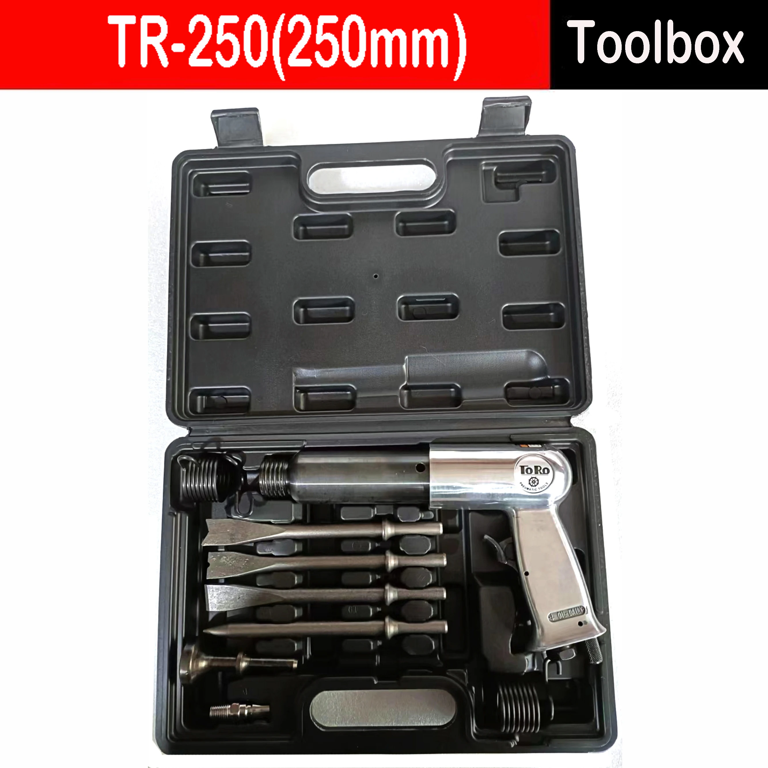 2026 Air Hammer 150mm/190mm/250mm Industrial Air Shovels Set Mini Air Chisel Multifunctional Pneumatic Tool Hammer Drill