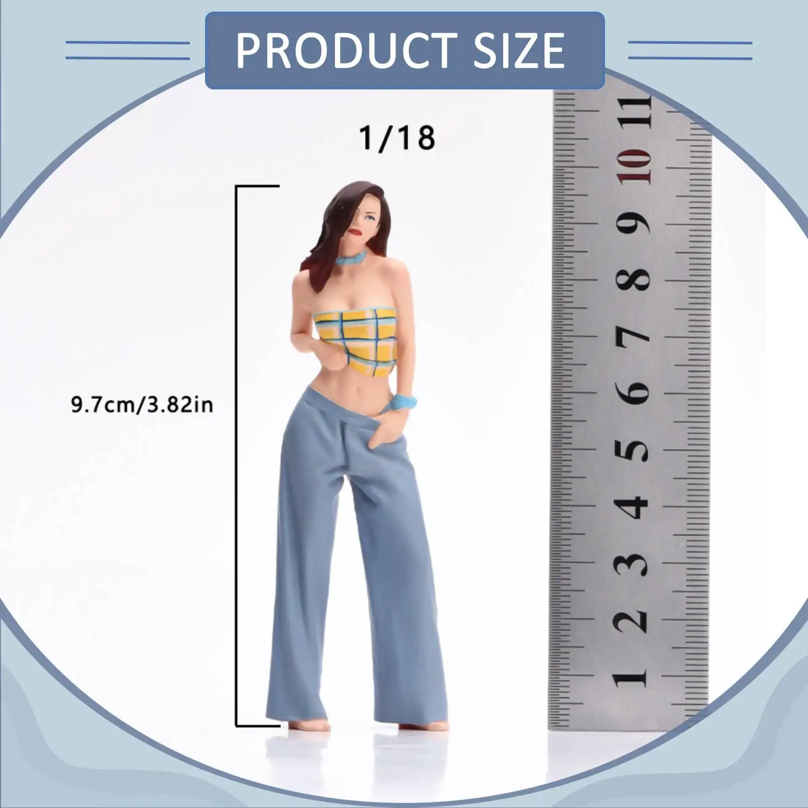 

1:18 Women Miniature Figure Miniature People Figurine Decoration Layout Prop DIY Projects Collections Tiny Mini Model Diorama