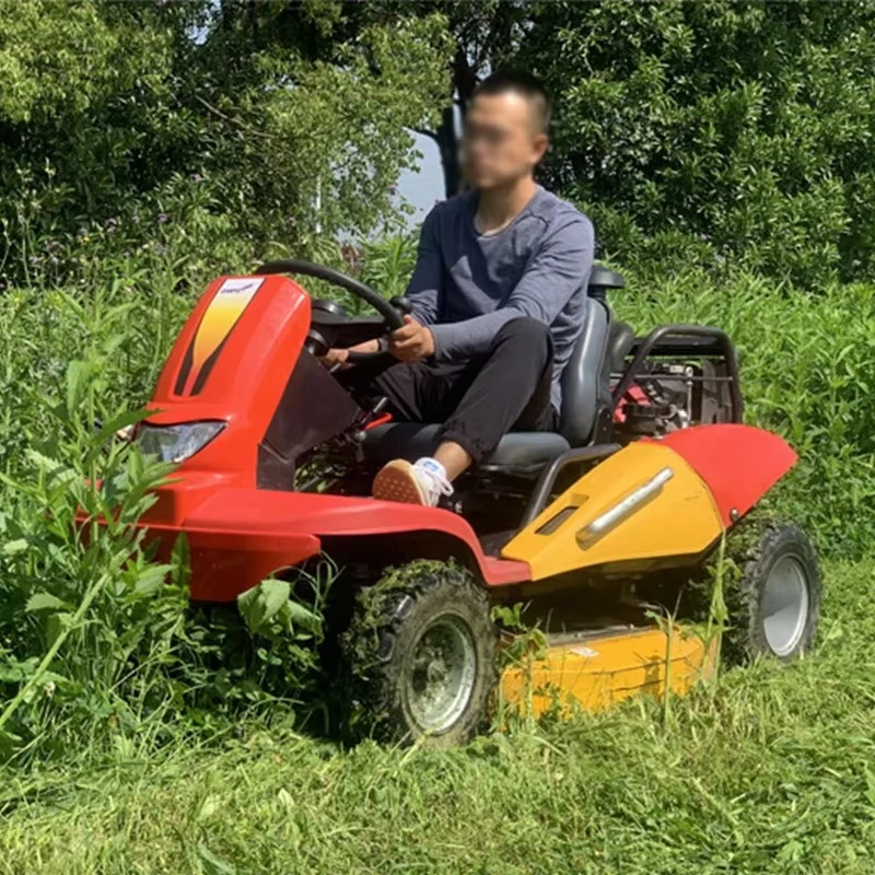 Versatile Multi Purpose  4x4 Ride on Tractor Lawn Mower Riding Lawn Mower with Grass Bag for Professional Garden Mowing