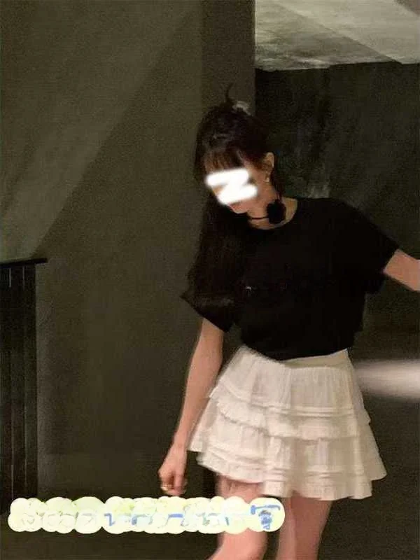 

Летние модели 23: Белая юбка А-силуэта с рюшами и высокой талией, приталенная, из ПВХ, хлопка и шелка, Ciwalk