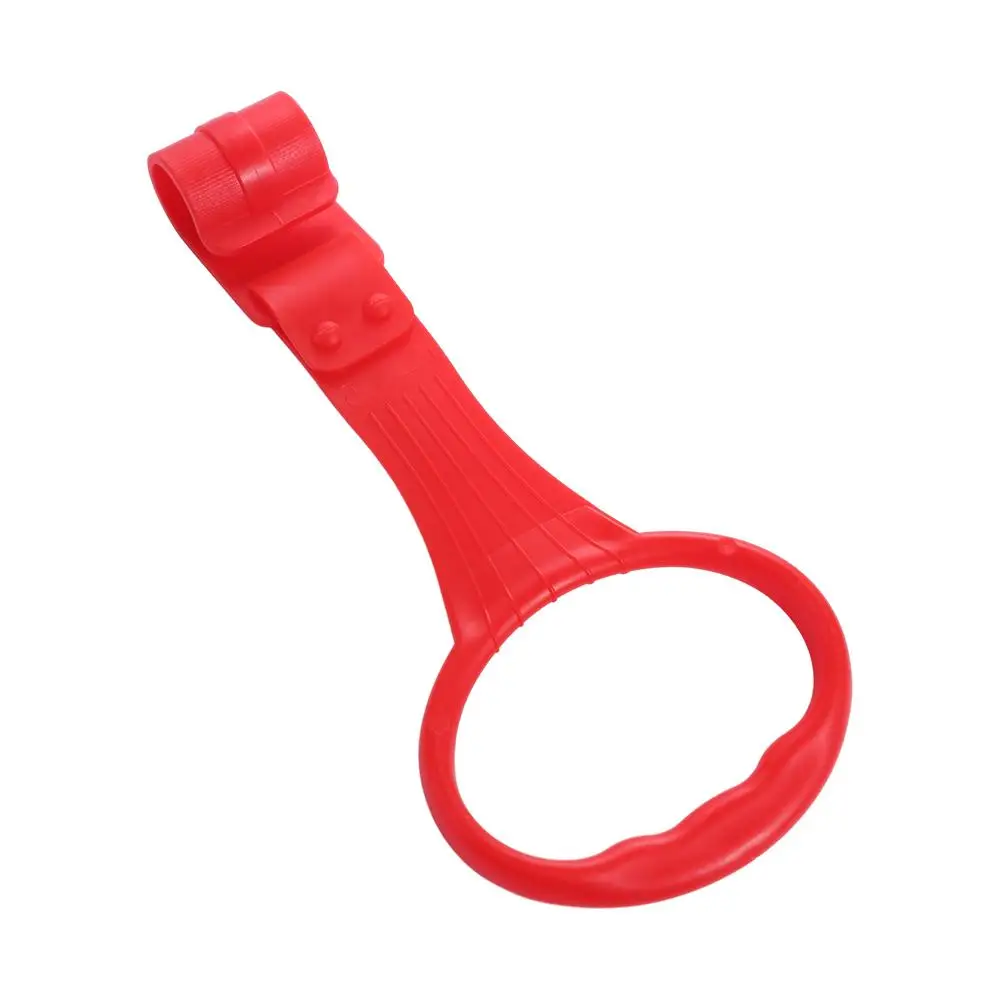 Cute Plastic Pull Ring for Playpen Bed Accessories Solid Color Baby Pull Ring Stroller Toy Ring Hanging