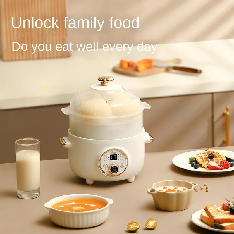 220 فولت كفاءة جهاز طهي الأرز مع وعاء الطبخ الصغير حساء الطبخ عصيدة المياه مختومة الطبخ طباخ باخرة طباخ وعاء سيراميك
